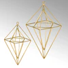 Lambert Cristal Dekohänger Eisen gold