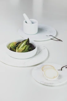 Räder Dining Marmor Platte klein