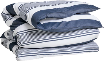 Gant Home Memory Stripe Bettbezug - Yankee Blue