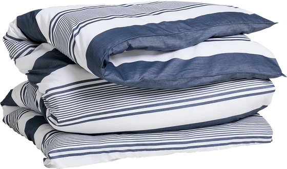 Gant Home Memory Stripe Bettbezug - Yankee Blue
