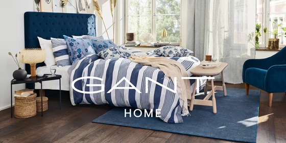Gant Home Memory Stripe Bettbezug - Yankee Blue