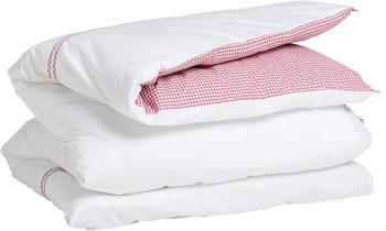 Gant Home Oxford Check Bettbezug - Rapture Rose