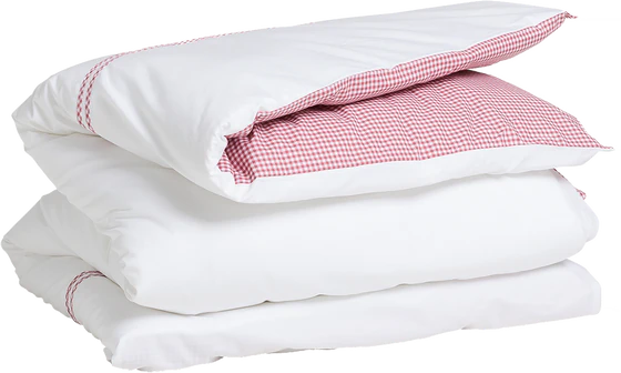 Gant Home Oxford Check Bettbezug - Rapture Rose