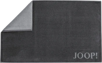 JOOP! Doubleface Badematte 1600-90 in Schwarz-Anthrazit: Stilvolle Eleganz