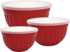 Greengate 3er Set Aufbewahrungsdose mit Deckel / Plastic Bowl w/lid Alice red