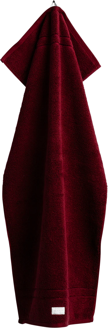 Gant Organic Premium Frottierserie - 645 dark red