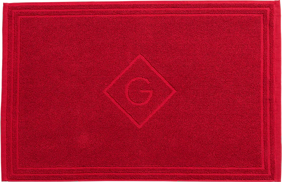 Gant Organic Cotton G Duschmatte - 645 dark red
