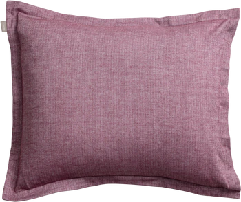 Gant Home Flannel Herringbone Kissenbezug - port red 605