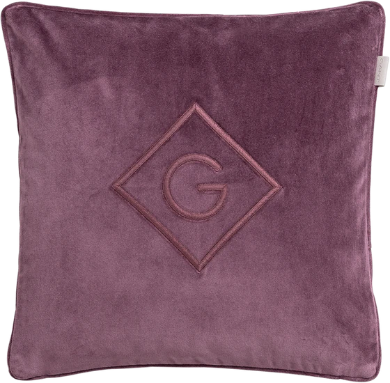 GANT Velvet G Kissenhülle - blackberry purple 504