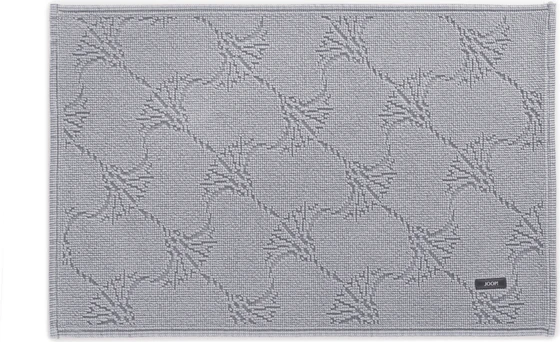 JOOP! Neuer Cornflower 60 Badvorleger in Silber – Eleganter, funktionaler Badteppich