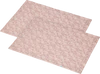 Platzset Ornament 2er Set 50x50 Rose