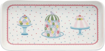 Greengate Servierteller Small Tenna White