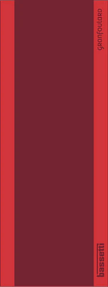 Bassetti SHADES v.63 bourdeaux Handtücher