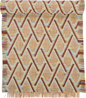 PAD TULUM Natural / Mint Tischläufer 42x150 cm