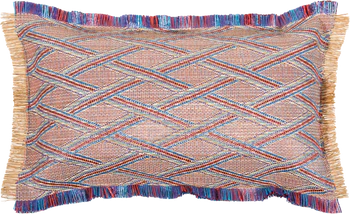 PAD TULUM Red / Aqua Kissenhülle 30x50 cm