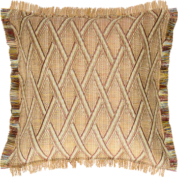 PAD TULUM Natural / Mint Kissenhülle 45x45 cm