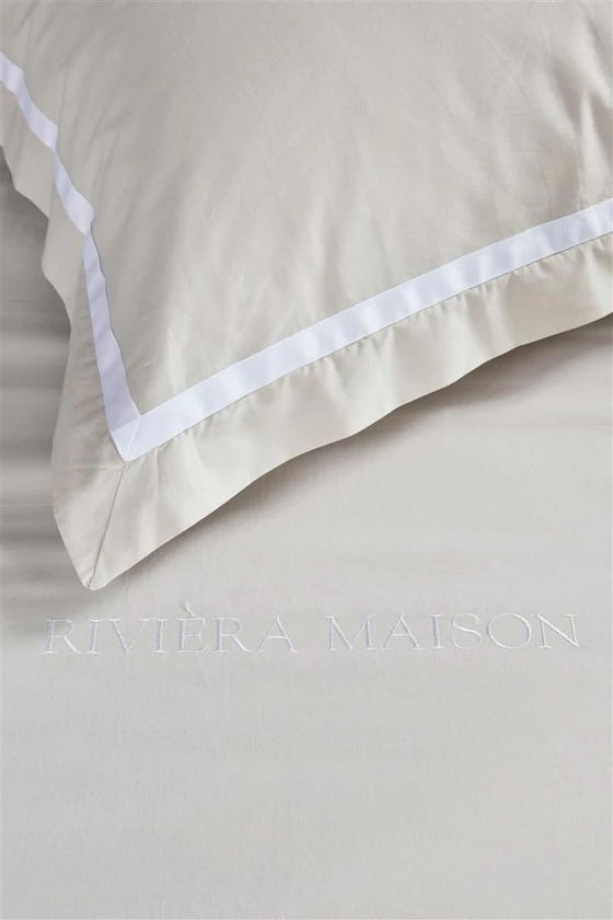 Riviera Oasis sand Bettwäsche