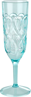 Rice Acryl Champagnerflöte - mint