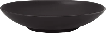 VT wonen Servier Teller Oval 25,5 cm Matt black