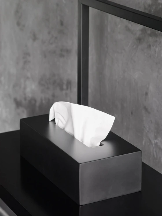 Aquanova MOON Kosmetiktuchbehälter Black