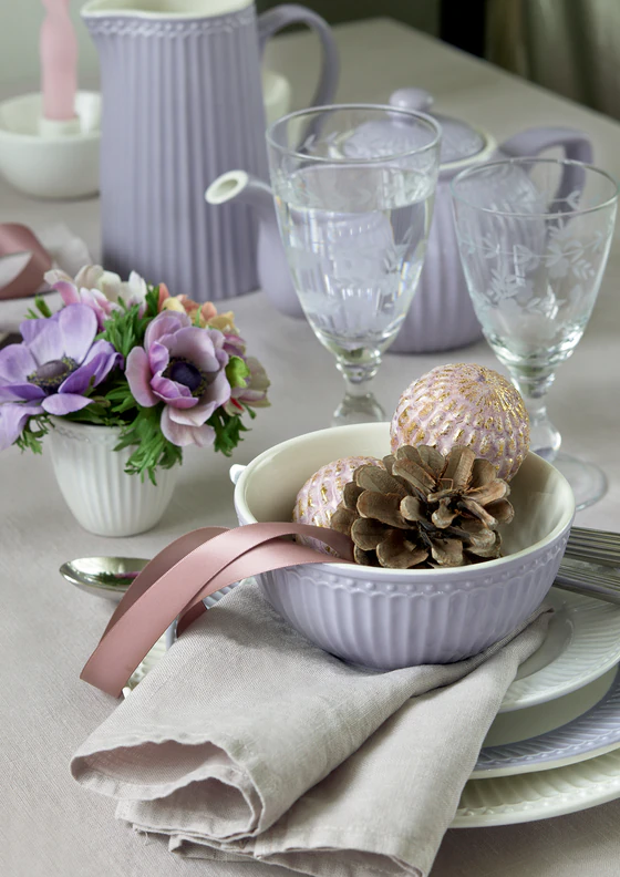Greengate ALICE Lavender Teekanne