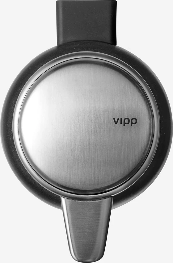 Vipp Seifenspender schwarz wandmontiert