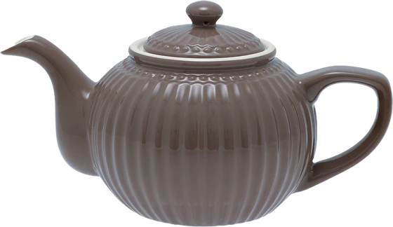 Greengate Teapot Alice dark chocolate