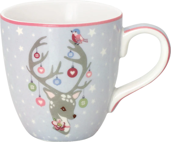 Greengate Kids mug Dina pale blue