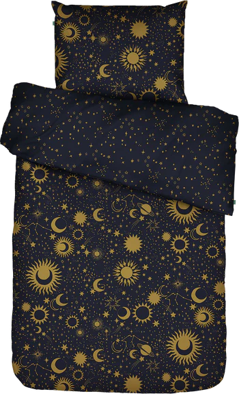 Cover&Co LUNA TIC Nightblue Bettwäsche 