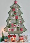 Greengate MITTEN SNOWFLAKE Dark Green Large Weihnachtskugel