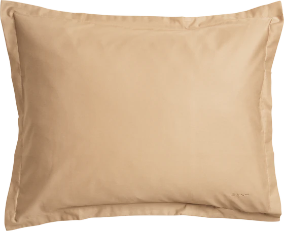 Gant Home Uni Sateen Kissenbezug 228 dark almond