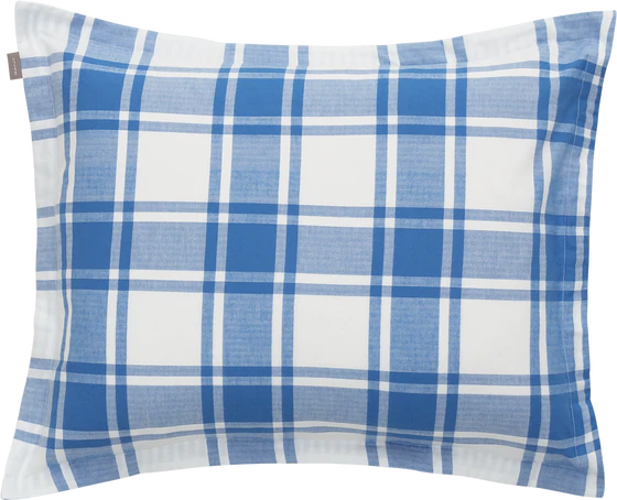 Gant Home Flannel Check Kissenbezug - marine 410