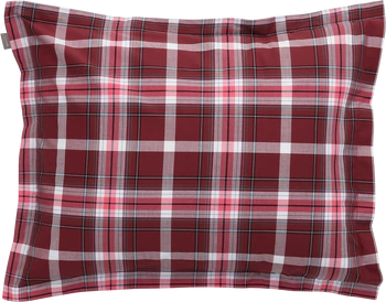 Gant Home Oxford Check Kissenbezug - cabernet red 604