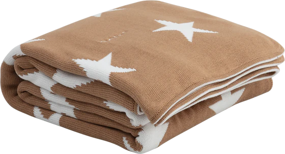 GANT Star Knit Plaid - warm khaki 213