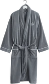 Gant Icon G Bademantel - elephant grey 161