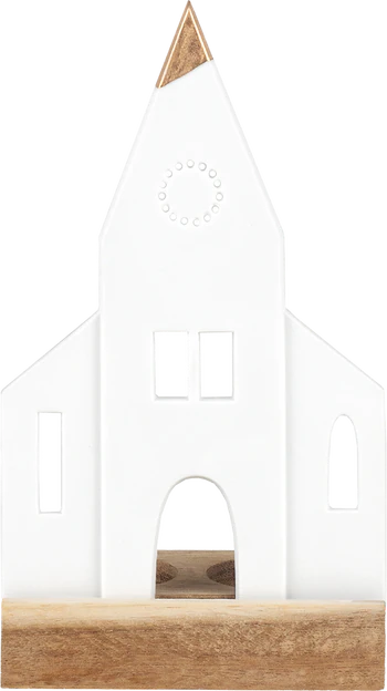 Räder Lichtobjekt Kirche