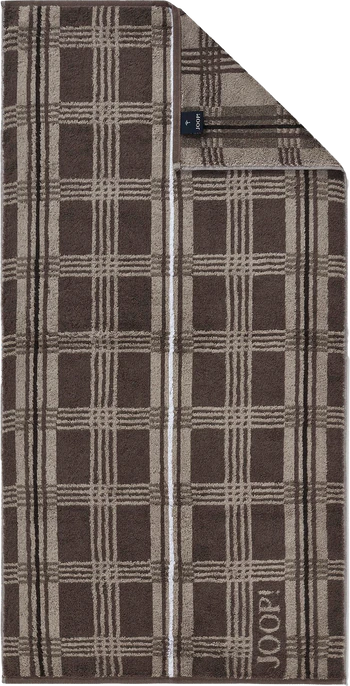 Joop Checks 1685-36 Graphit Frottiertuch