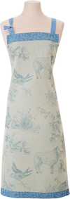 Le Jacquard Francais Josephine Blue / Myosotis Küchenschürze