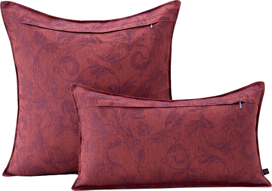 Le Jacquard Francais Symphonie Baroque Maroon / Opera Kissenbezug