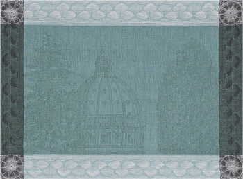 Le Jacquard Francais Symphonie Baroque Smoke / Fumee Tischsets 