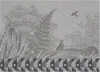 Le Jacquard Francais Foret Enchantee Argent / Grey Tischset 