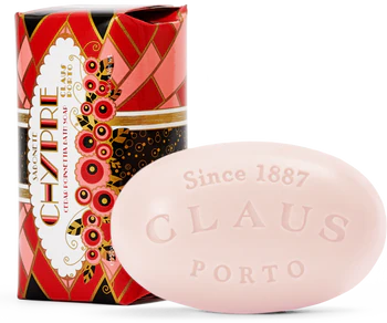 Claus Porto Chypre Cedar Poinsettia Seife