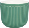 Greengate Alice Dusty green Flower pot