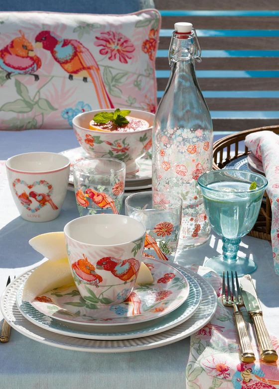 Greengate Xenia love White Latte Cup