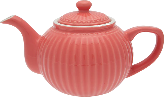Greengate ALICE coral Teekanne
