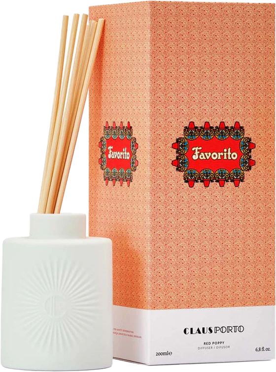 Claus Porto Favorito Red Poppy Diffuser