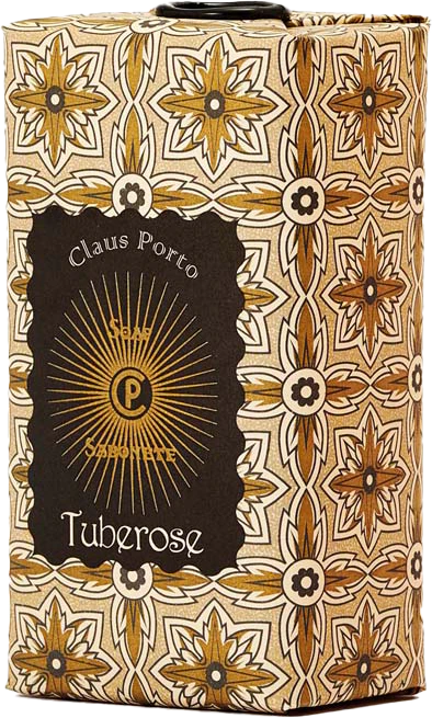 Claus Porto Black Sumburst Tuberose Wax Sealed