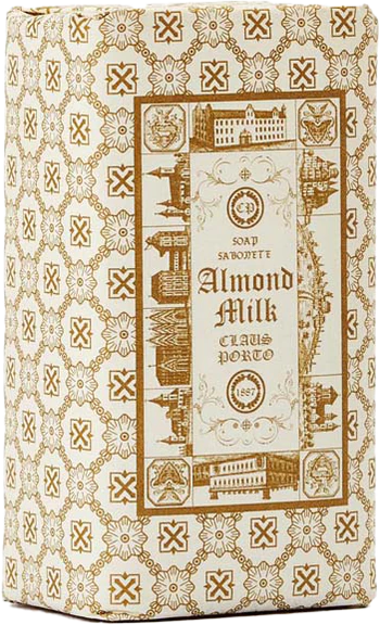 Claus Porto Double Almond Milk Wax Sealed Seife 