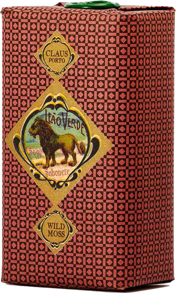 Claus Porto Leão Verde Wild Moss Wax Sealed Seife