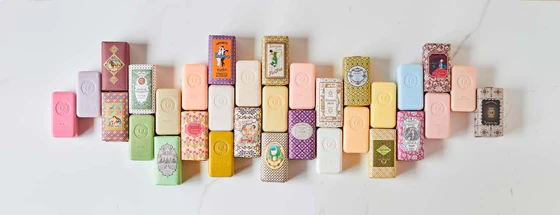 Claus Porto Barbear Grapefruit Fig Wax Sealed Seife